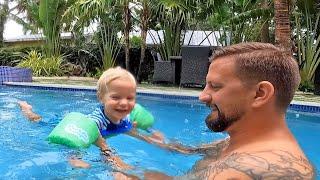 Pool Time Fun, What We Ate & Searching For Late Night Candy! | Anna Maria Island Beach Vacation Day2