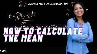 Calculating the mean (average) of a dataset