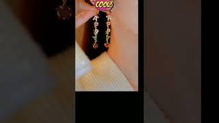 Earring happy design#for girls choice#shorts video#️