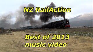 NZ RailAction - Best of 2013 music video (HD)