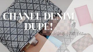 Chanel Denim Dupe | What's In My Bag (WIMB) | Fall Edition