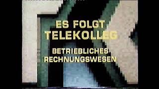 S3 1984 Vorspann Telekolleg Betriebliches Rechnungswesen