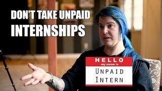Unpaid Internships and Unions in Animation
