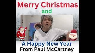 Merry Christmas From Paul McCartney 2023