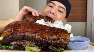 BRAISED PORK BELLY | Melts In Your Mouth | FILIPINO FOOD | MUKBANG PHILIPPINES