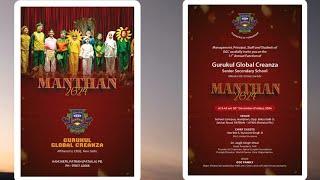 MANTHAN 2024 / 11thAnnumal Function of Gurukul Global Creanza Senior secondary school.Patran