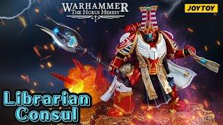 Unboxing NEW Joytoy Warhammer Horus Heresy - Thousand Sons Librarian Consul - action figures 1/18