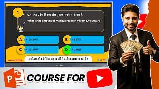 How to Make a PPT for Teaching on YouTube  | Step-by-Step FULL Course By Creator Classroom