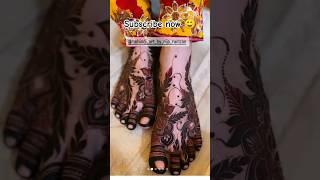 leg mehndi designs #trending #mehndi #simple #henna #subscribe #mehnditation #shorts