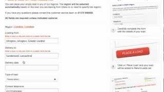 How to place a load on returnloads.net