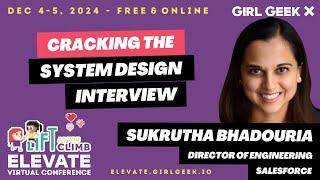 Cracking the System Design Interview For Engineering Managers