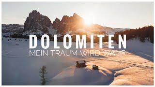 DOLOMITEN im Winter fotografieren (Seiser Alm & Passo Giau im Schnee)