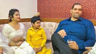 Chiku With The Great Khali Uncle || Chiku Malik Vlogs