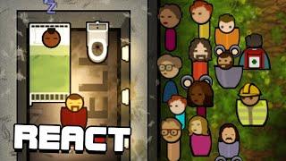 React: I Built a Prison Where Being Alive Is Optional - Prison Architect Island Bound