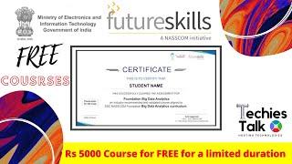 NASSCOM - Free Online Courses | Free Certification Courses |  Big Data | Machine Learning Courses