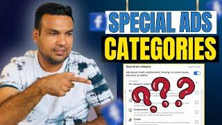 What is Special Ad Category in Facebook Ads | Facebook Ad Campaigns For Special Ad Categories