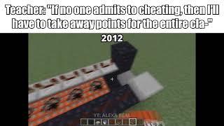 Mississippi Queen gun meme (minecraft tnt cannon)