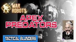 FOGGY VS APEX CLAN and HIGH SCORING TACTICAL BLUNDERS - WAR ROBOTS GAMEPLAY