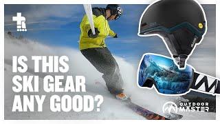 Outdoor Master Ultra Snow Goggles + Diamond MIPS Snow Helmet Review | Skiing