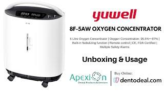 Yuwell 8F-5AW Oxygen Concentrator with Built In Nebulizer