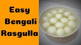 Easy Rasgulla Recipe | Sponge Rasgulla | Bengali Rasgulla | Halwai Jaisa Rasgulla Ghar Par