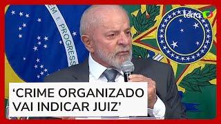 Lula diz que PCC e CV ‘estão em quase todos os Estados disputado eleições e elegendo vereadores’