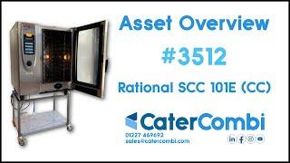 Rational SCC 101 Electric Combi Oven with Care Control - CaterCombi Asset 3512