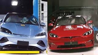 BYD Seal VS Tesla Model S - ÇARPIŞMA TESTİ