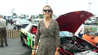 Nicole Drought at the 2024 Carole Nash Historic Festival at Mondello Park