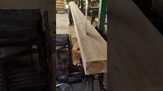 Square wood cutting process