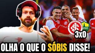 EITA! OLHA O QUE ELE DISSE! RAFAEL SÓBIS fala sobre VITÓRIA do INTER, Alan e + |  Inter 3x0 Cuiabá