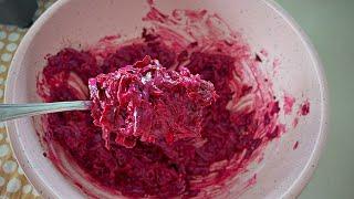 Beetroot and Garlic Salad