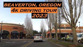 Beaverton, Oregon | 4k Driving Tour | 2023