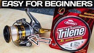 How to Spool a Spinning Reel | TIPS to Help Beginners!