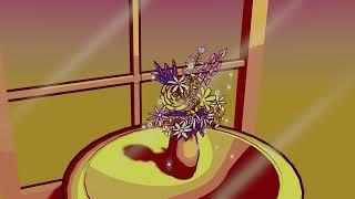 3D2D Flowers - Blender - Tutorial by Kevandram