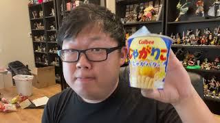 LET'S TRY 18 DIFFERENT CALBEE SNACKS