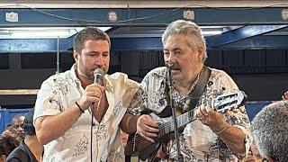 Leo Russo cantando no Samba do Trabalhador o samba que compôs com Moacyr Luz