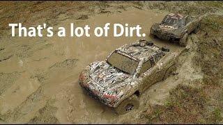 Traxxas Slash 4x4s Getting Down & Dirty