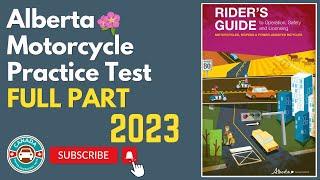 Alberta Motorcycle Practice Test 2023 | Canadian Driver Knowledge Tests