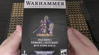 Space Marine Primaris Lieutenant - Unboxing (WH40K)