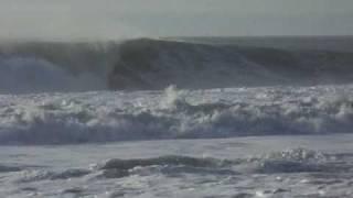 Really big waves. Montara beach, CA