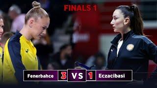 Highlight Fenerbahçe Opet vs. Eczacibasi Dynavit | Turky volleyball League 2024 [Finals 1]