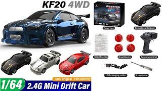 1/64 4WD RC drift car by KTPLAN type C charging radio remote control toy 1:64 Aliexpress