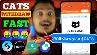 Cats Airdrop Withdrawal Process || Cats Airdrop Claim Process || CATS WITHDRAW Trick in Bitget