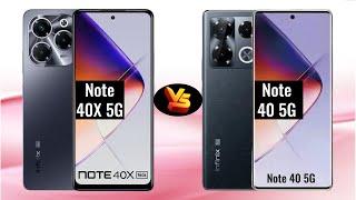 Infinix Note 40X 5G Vs Infinix Note 40 5G