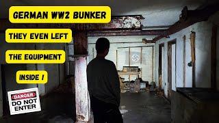 German WW2 underground bunker explore. This place is UNREAL. Largest we found !