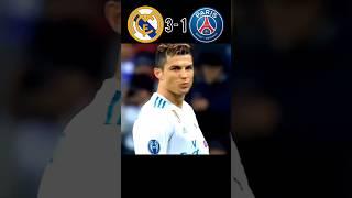 Real Madrid VS Psg 2017 | Ronaldo VS Neymar | #shorts #ytshorts #realmadridvspsg #football