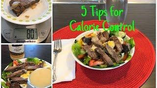 5 Tips for Calorie Control