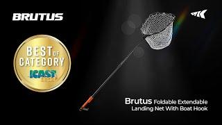 ICAST 2024 Best of Category Award - KastKing Brutus Folding Landing Net With Boat Hook