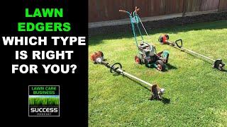 Lawn Edgers Explained! What's the best lawn edger for a lawn care business?